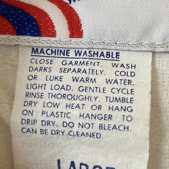 Weather Tamer Jacket Mens Size Large Windbreaker White Style A9305‎ Vtg Lined - Picture 14 of 16